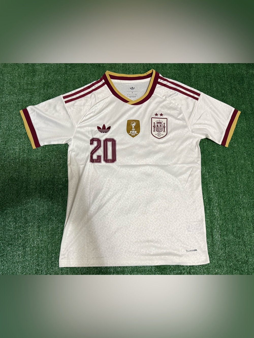 Pedri #20 Spain Away Jersey 26/27